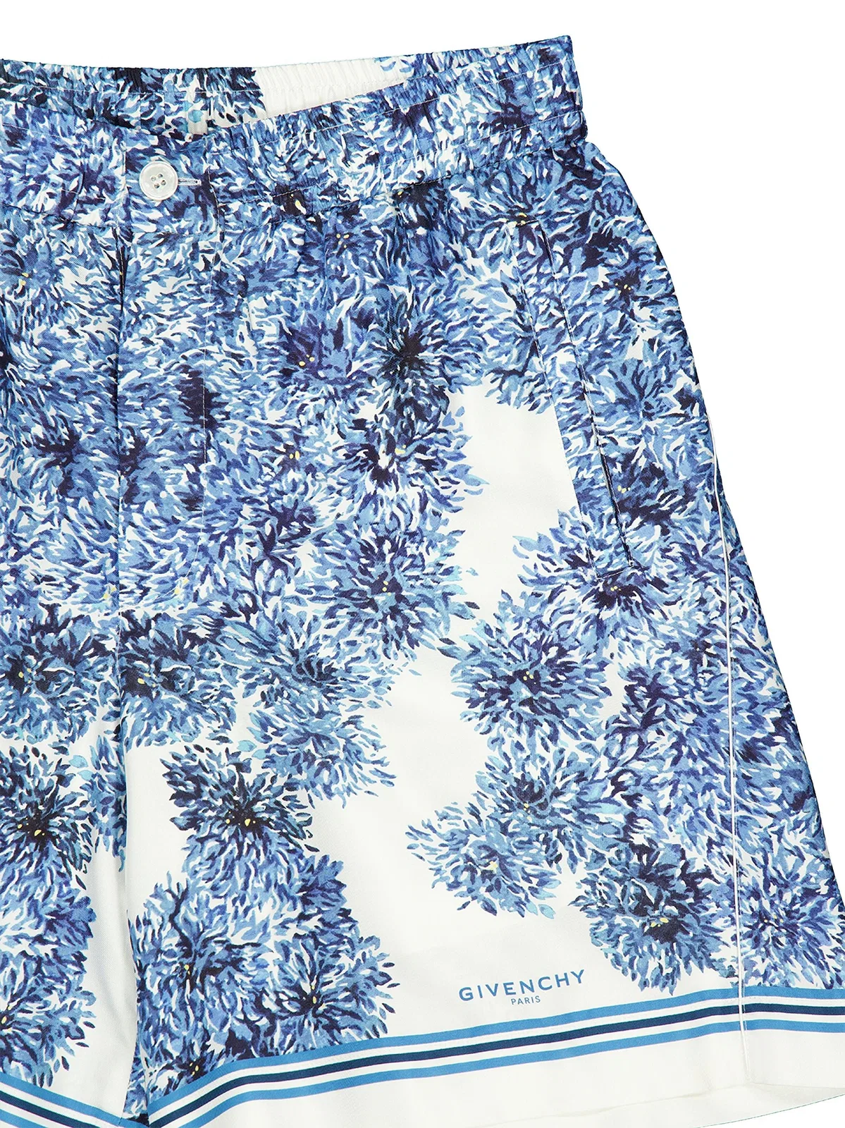 Givenchy Pyjama Shorts In Blue