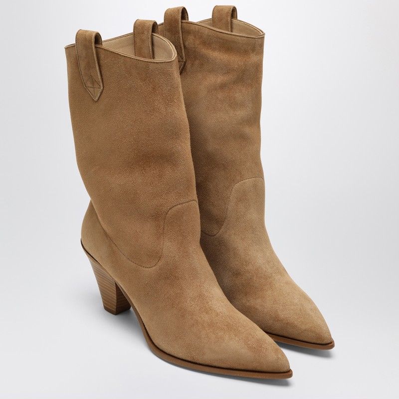 Boogie Camel-Coloured Texan Boots