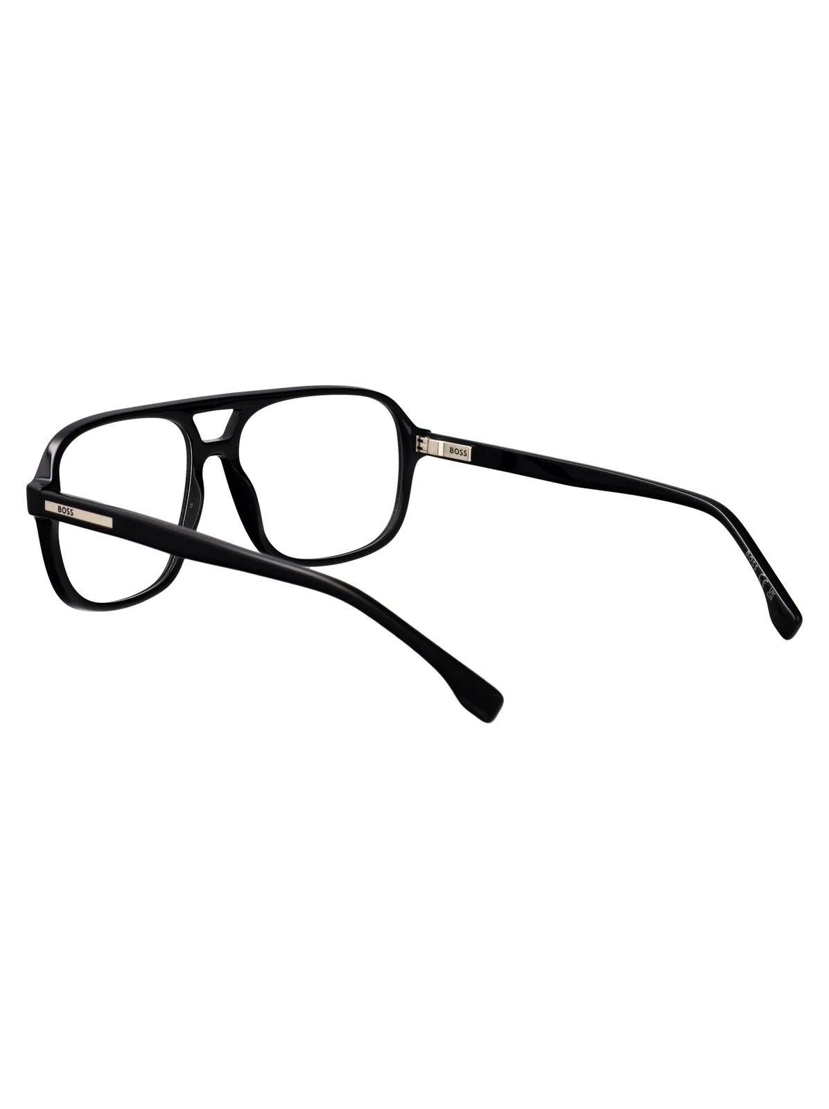 Hugo Boss Black Acetate Glasses In Black