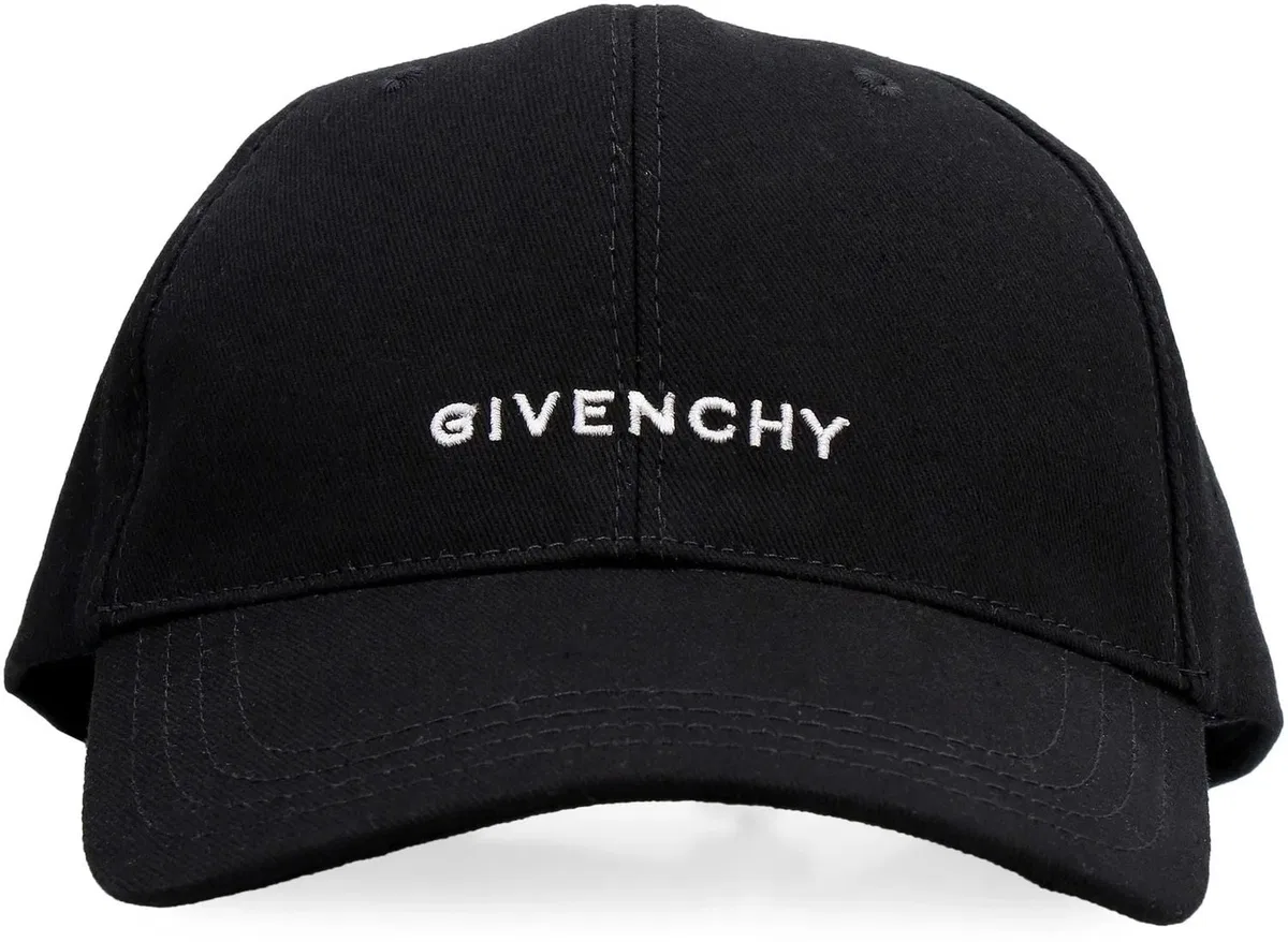 Givenchy Black Cotton Baseball Cap