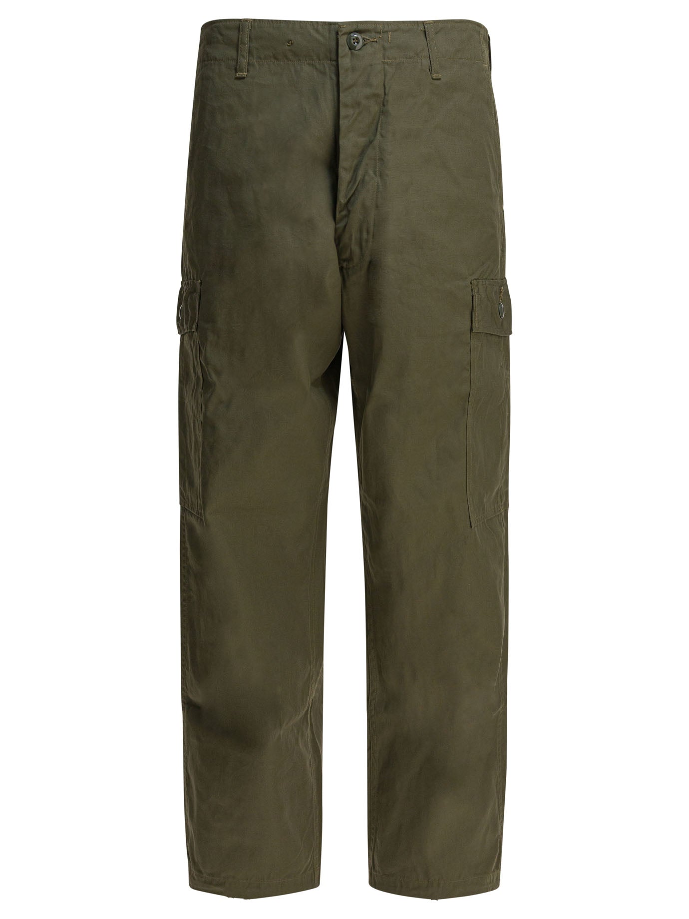 Cotton Poplin Cargo Pants