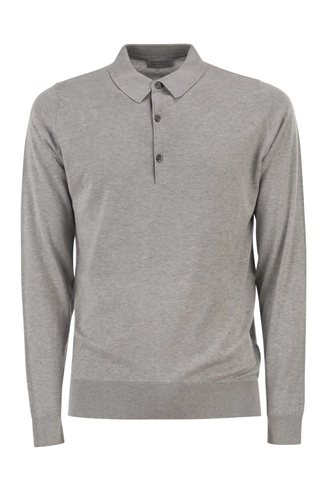 Bradwell - Cotton Long-Sleeved Polo Shirt