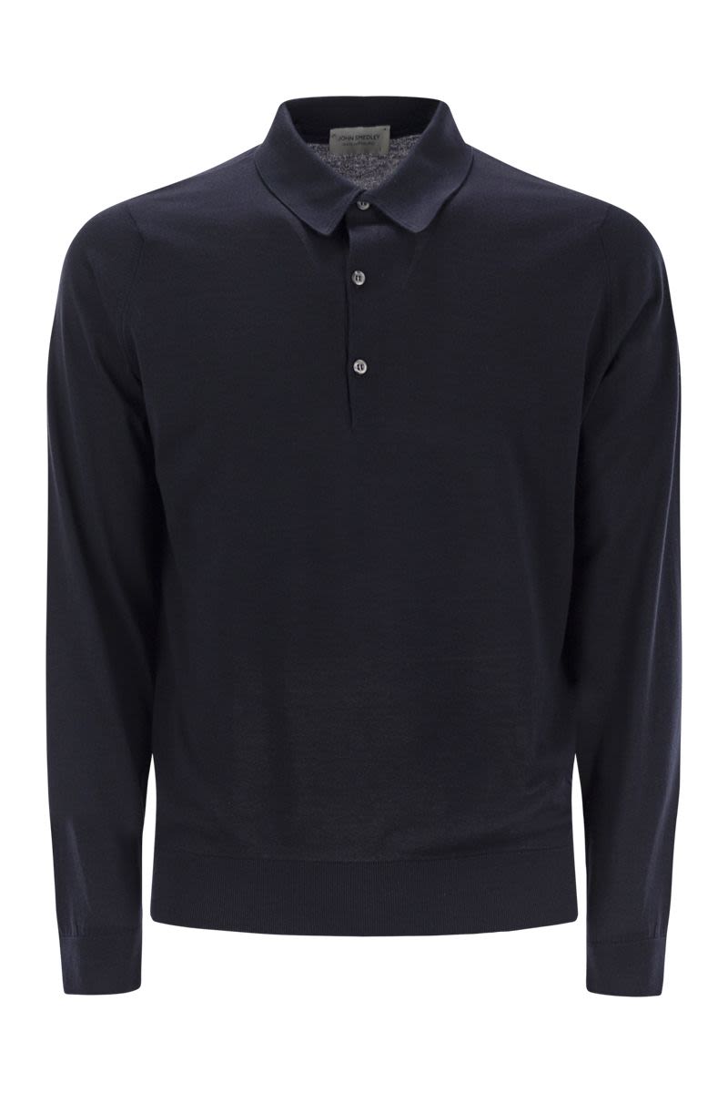 Bradwell - Cotton Long-Sleeved Polo Shirt