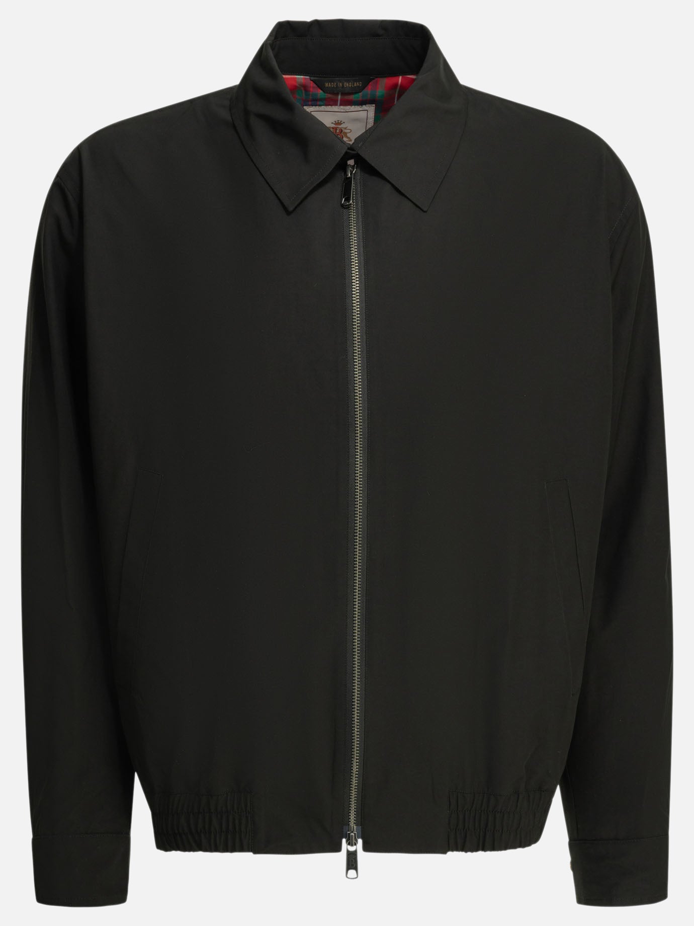 Black Polyester Cotton Jacket