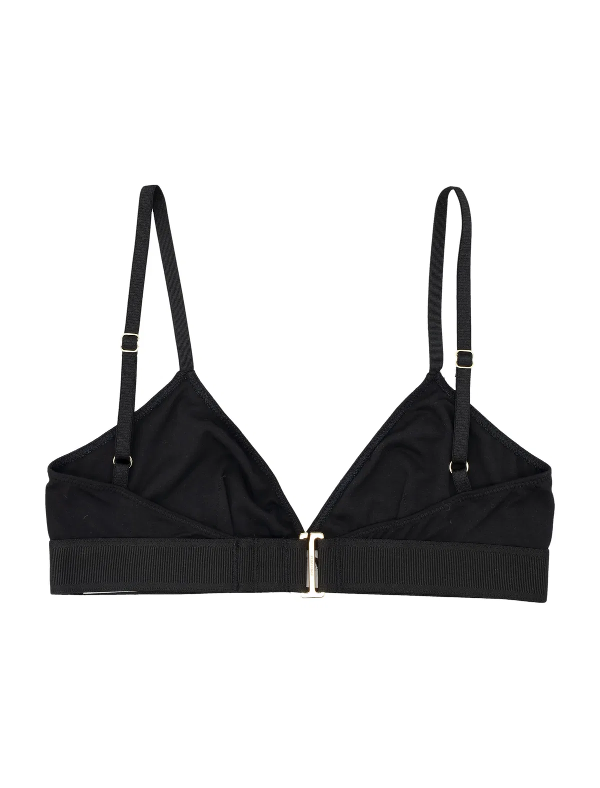 Tom Ford Modal Bra Adjustable Straps Triangle Cups In Black