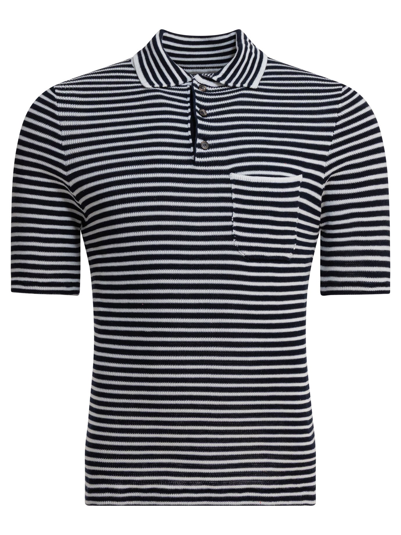 Rakki Blue Cotton Polo Shirt