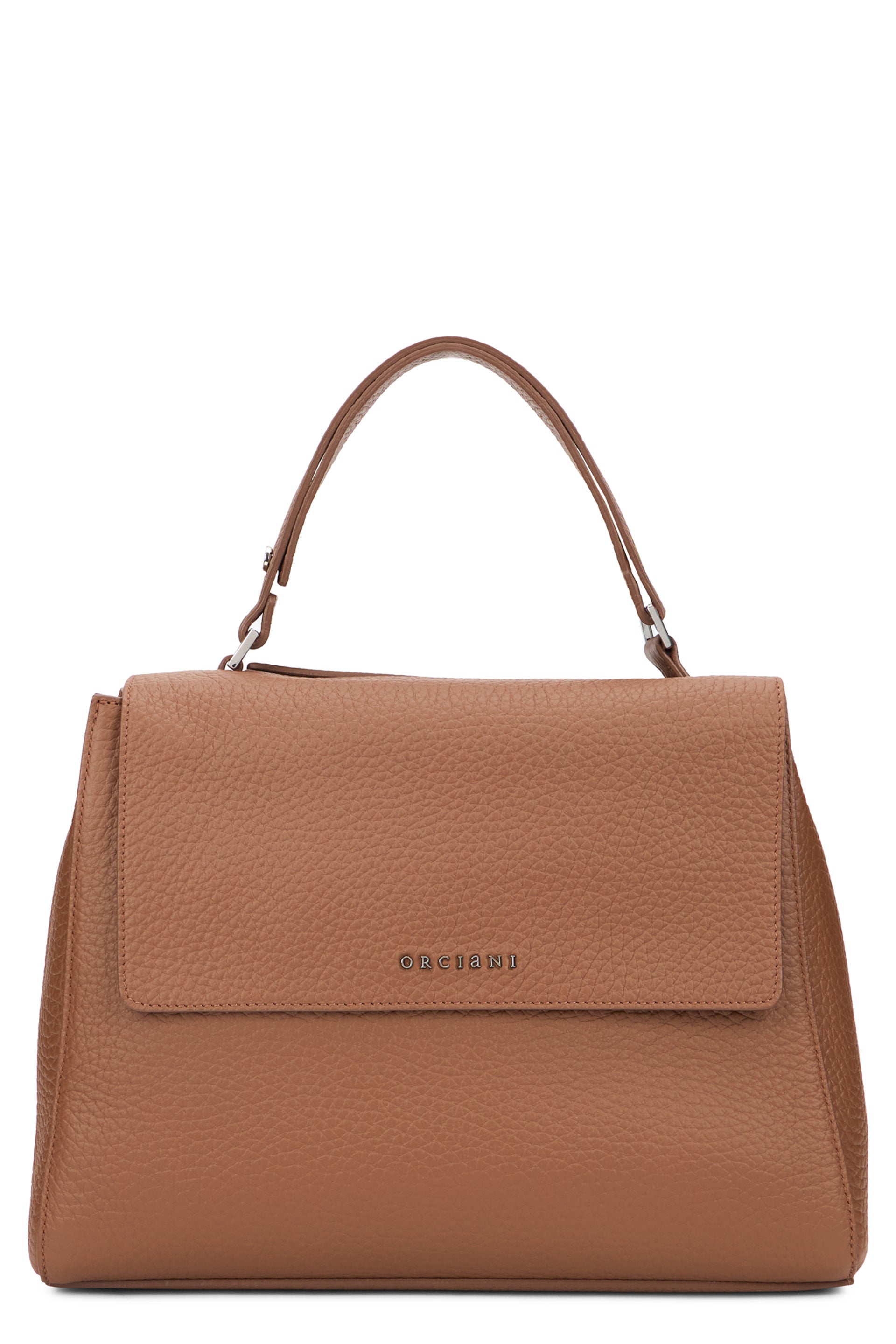 Borsa Sveva Soft Medium Orciani In Hammered Leather
