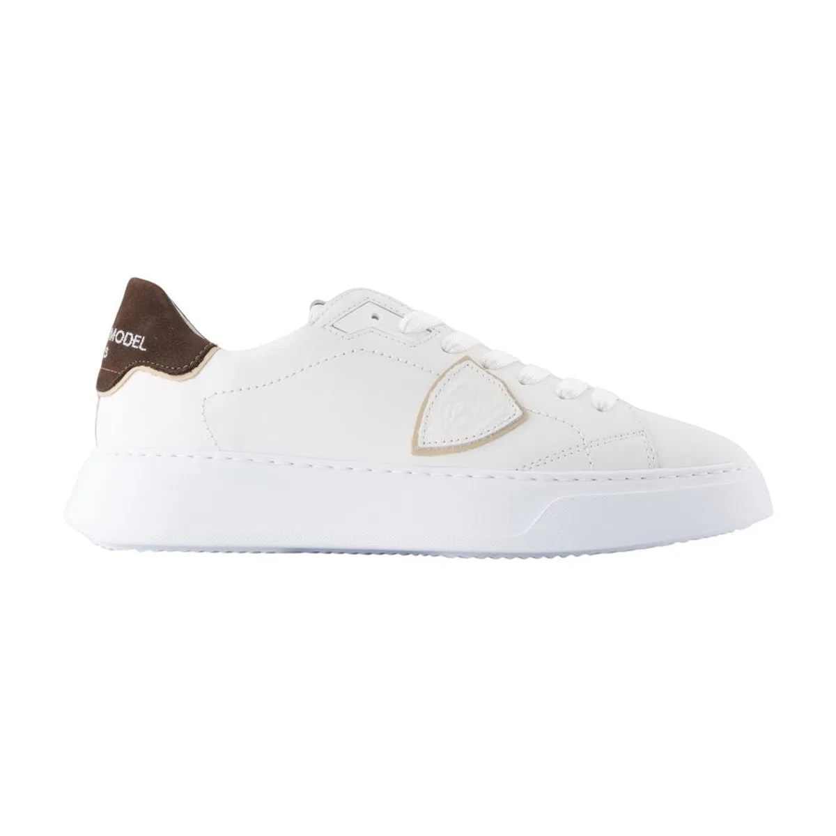 Temple Low Sneakers - - Leather - White