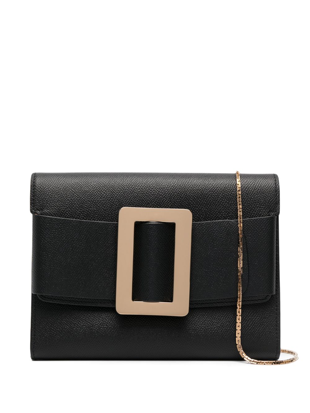 Buckle Travel Case Epsom Leather Handbag