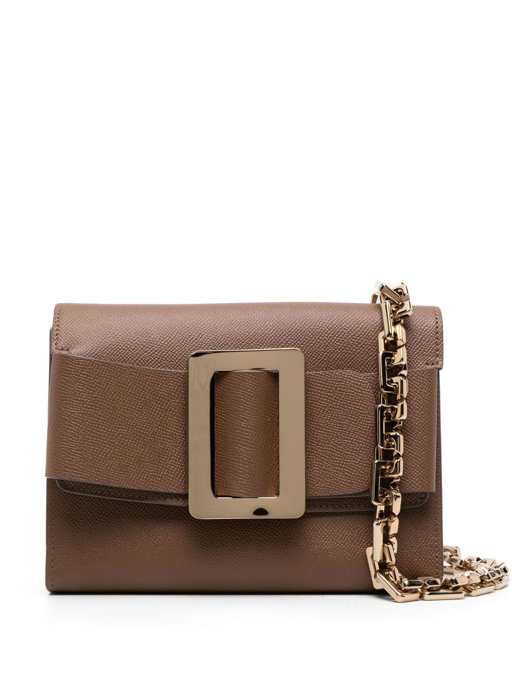 Buckle Travel Case Epsom Leather Handbag