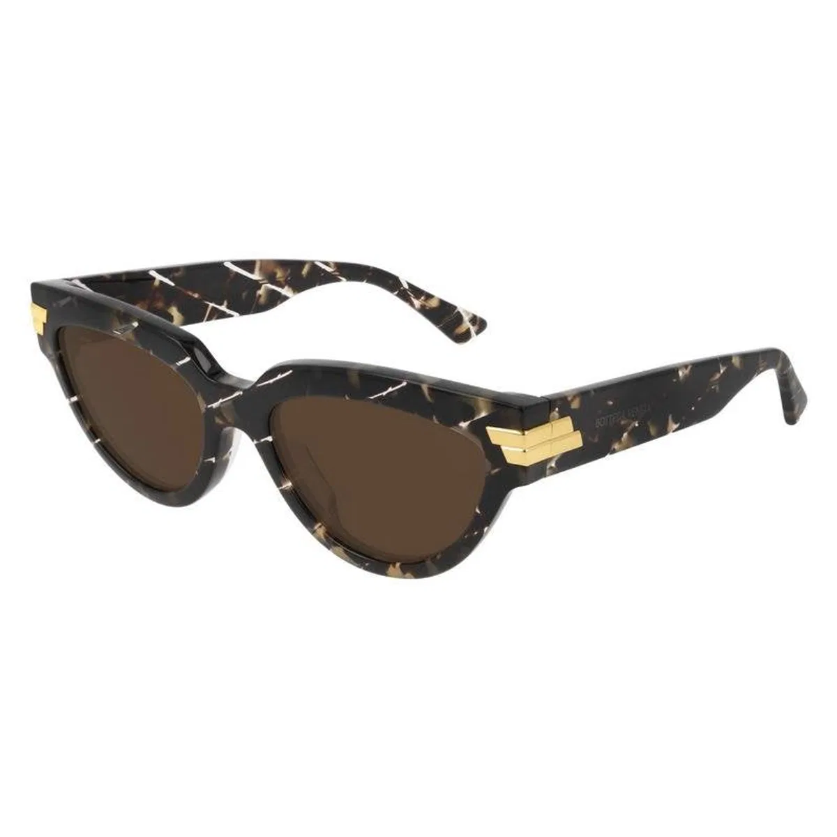 Bottega Veneta Acetate Havana Sunglasses