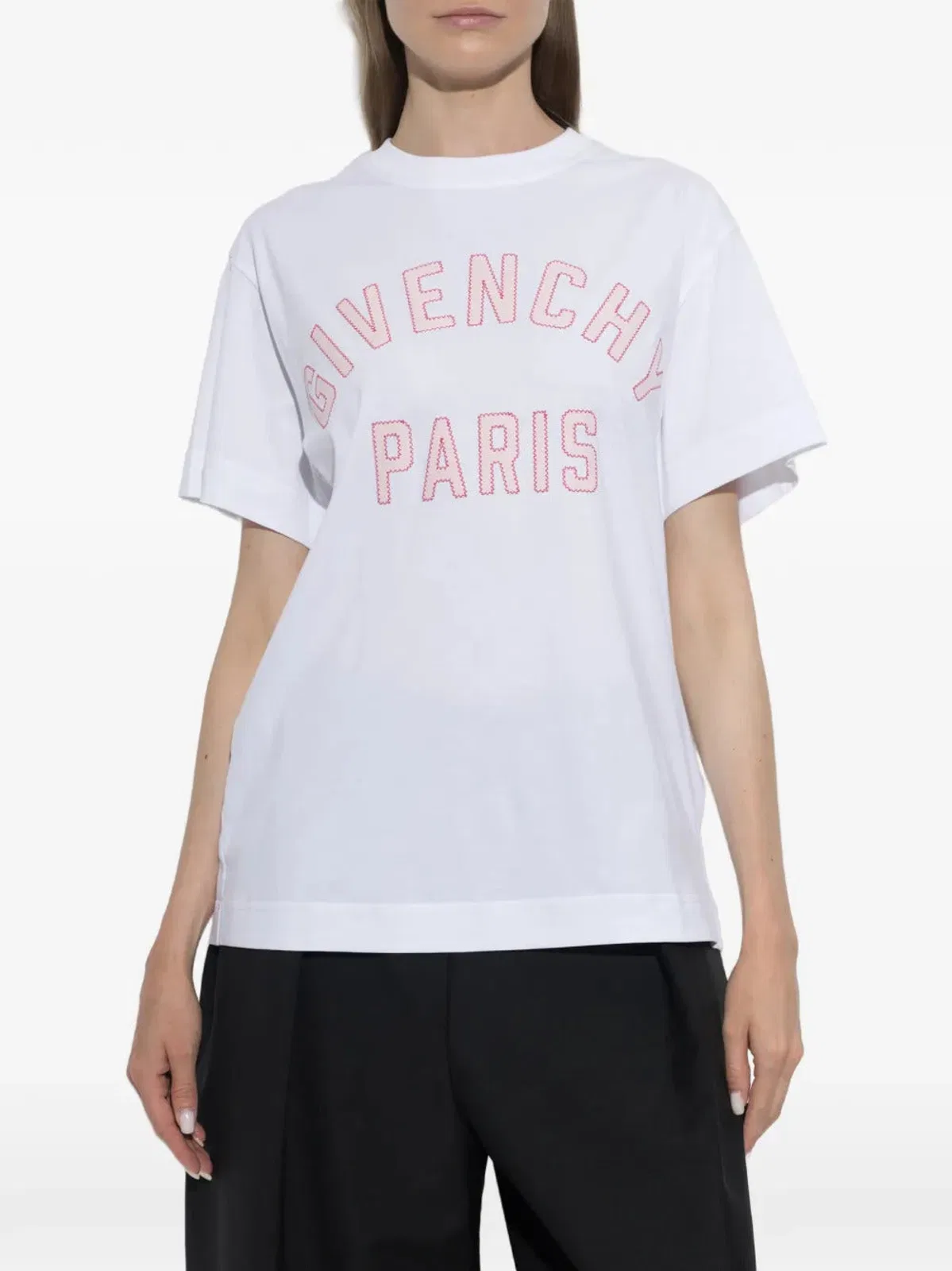 Givenchy Logo Print T-shirt In White