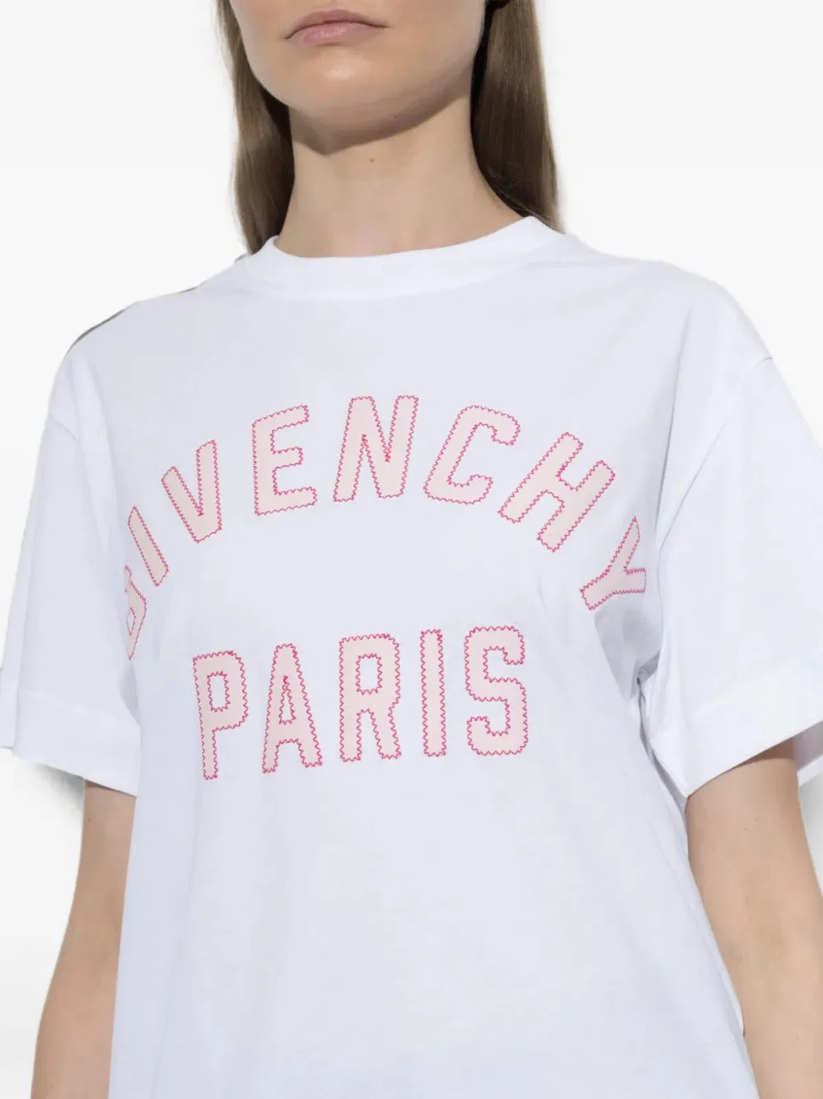 Givenchy Logo Print T-shirt In White