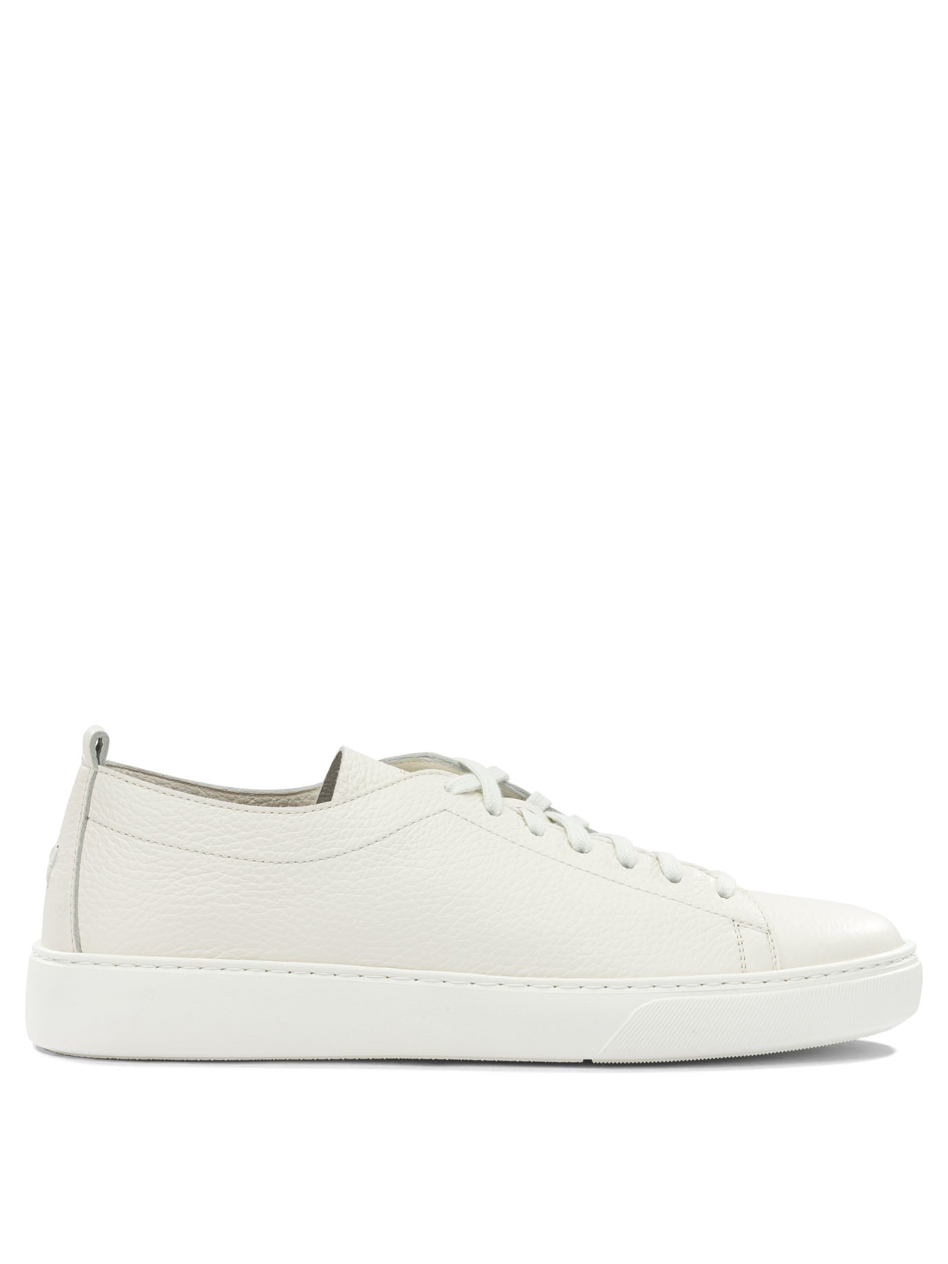 White Deer Leather Sneakers