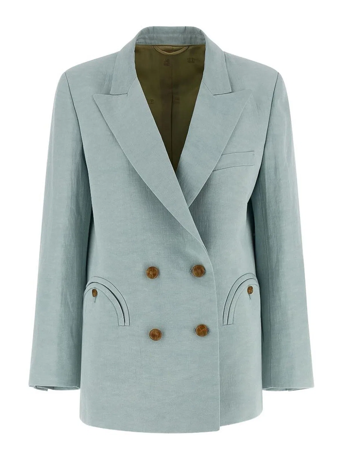 Zenith Everynight Er In Light Blue Linen/Silk
