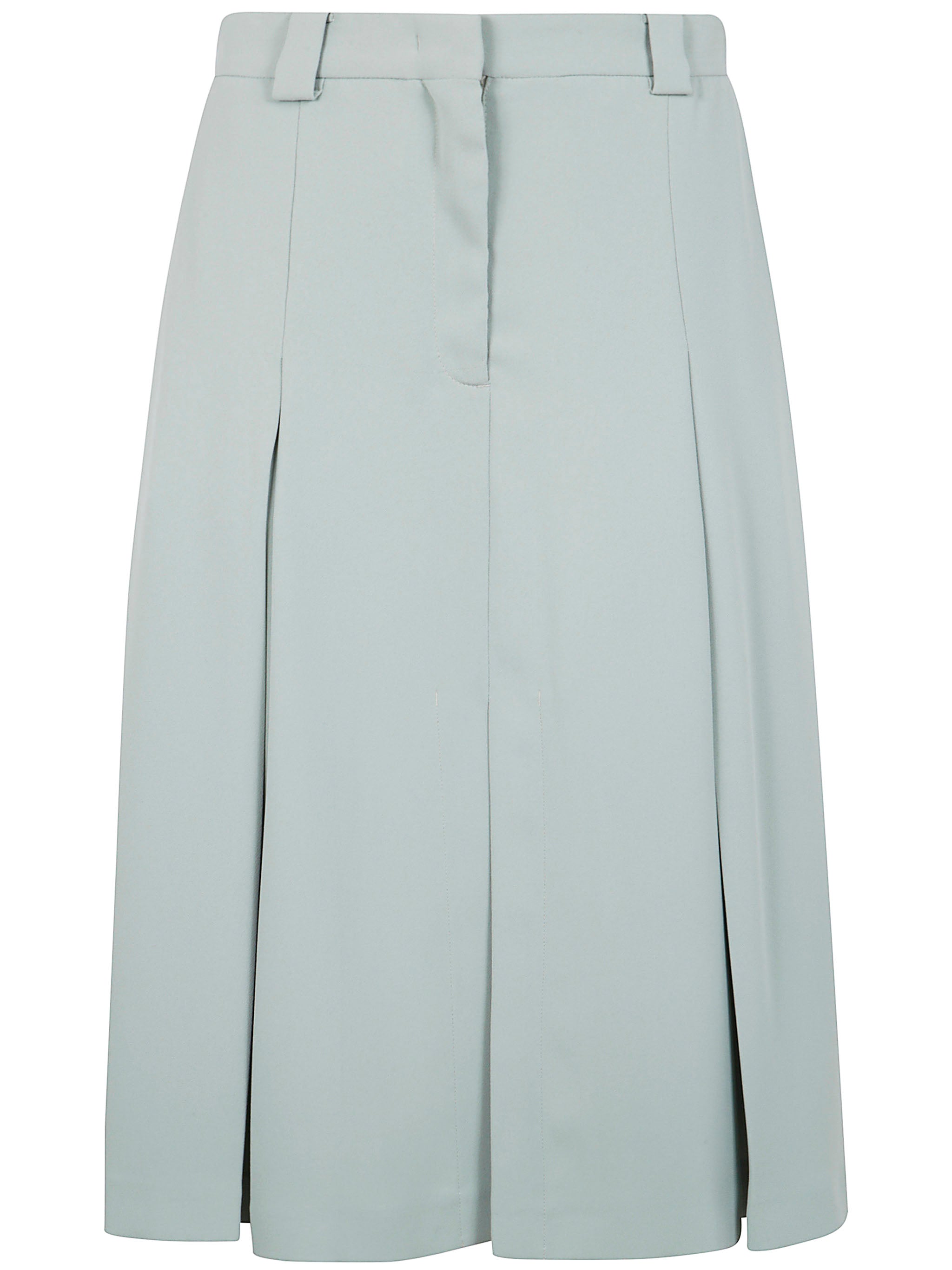 Crepe Sable Midi Skirt