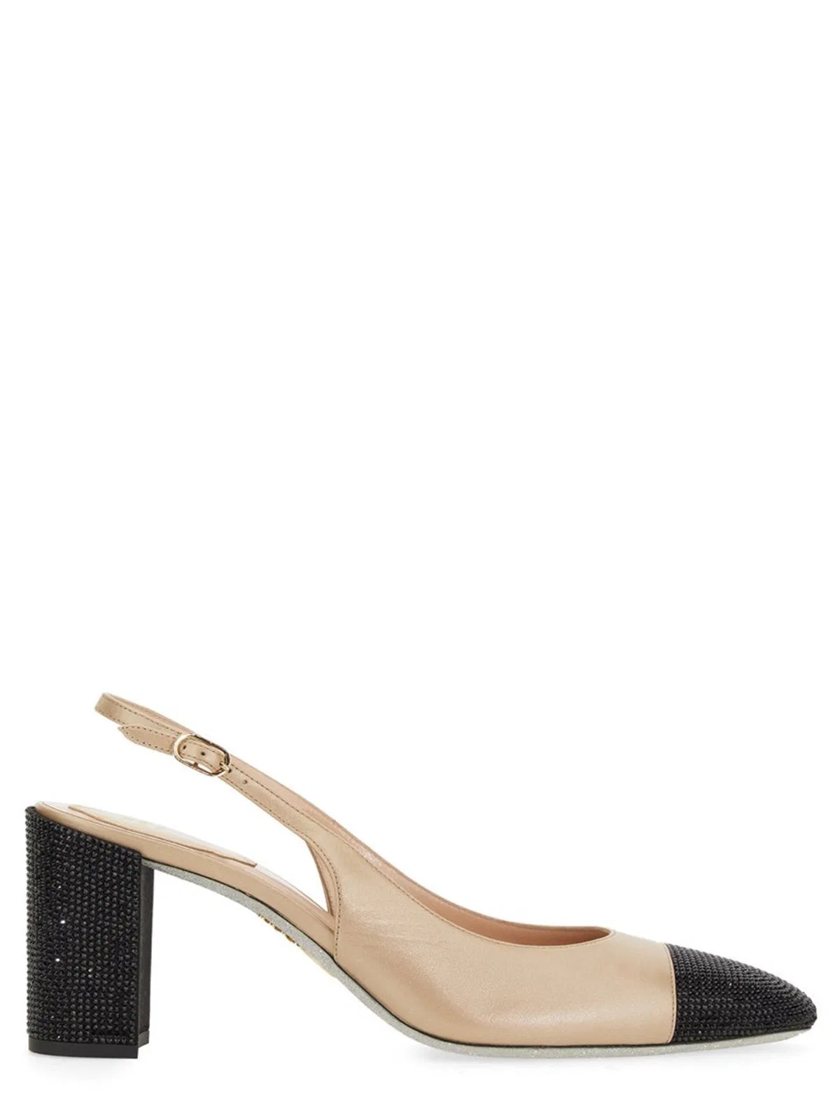 Sling Back With Rhinestones