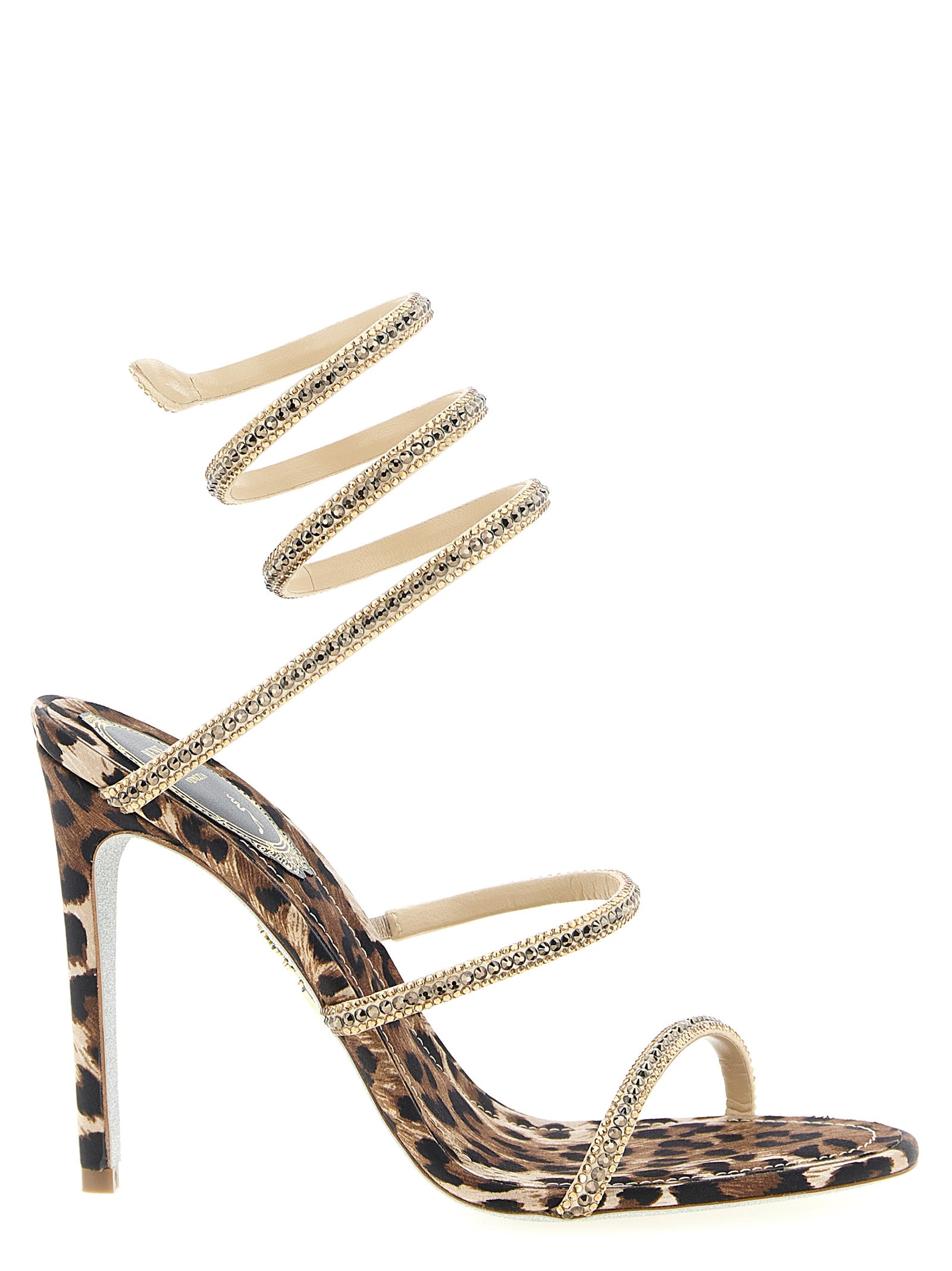 René Caovilla 'Cleo Leopard' Sandals