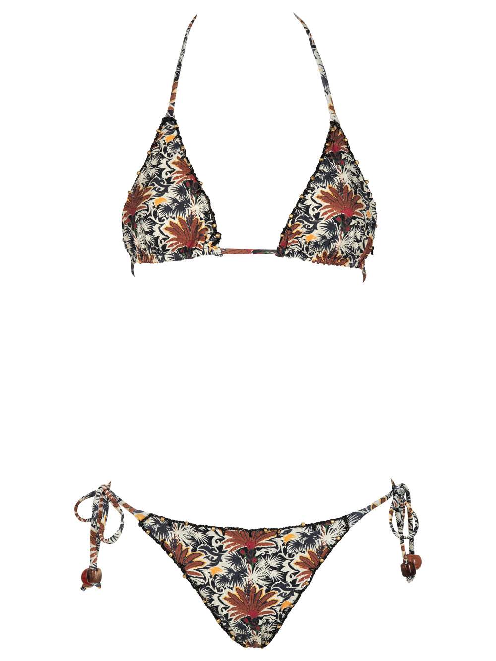 Melissa Reversible Bikini With Crochet Trim