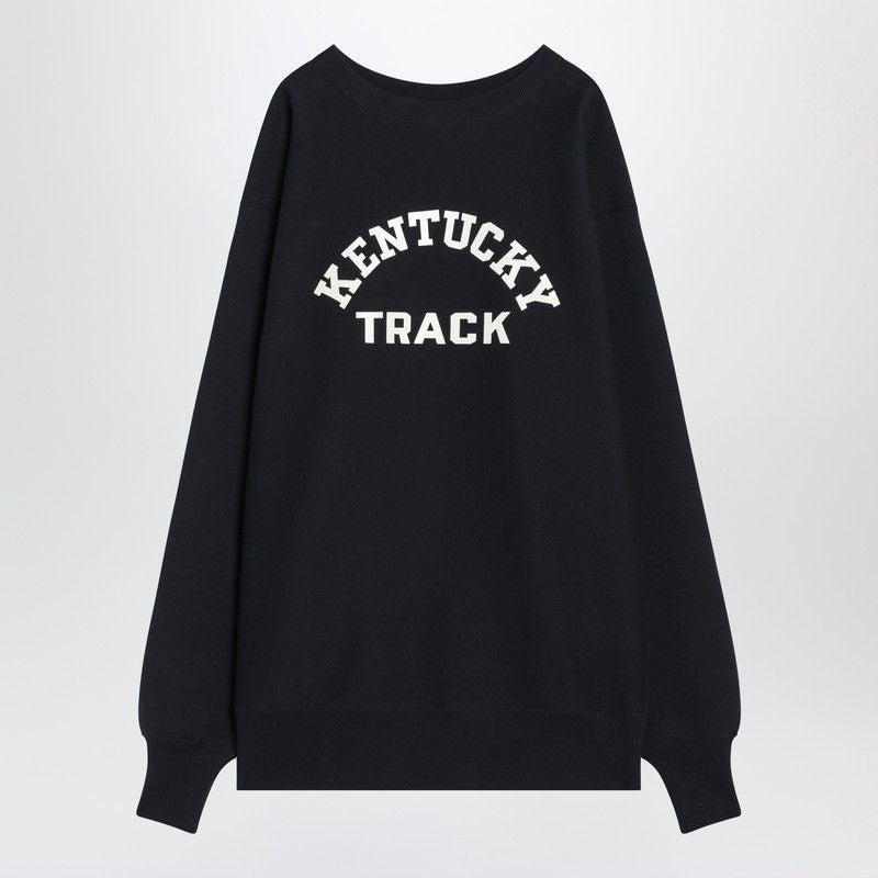 Navy Blue Sweatshirt True To Archive Reverse Weave
