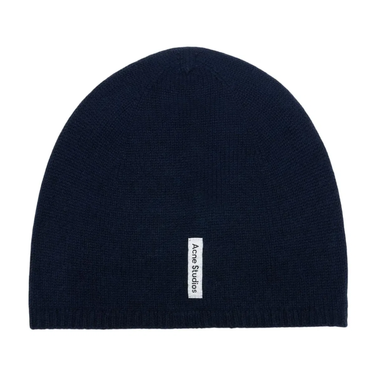 Acne Studios Fitted Beanie In Blue