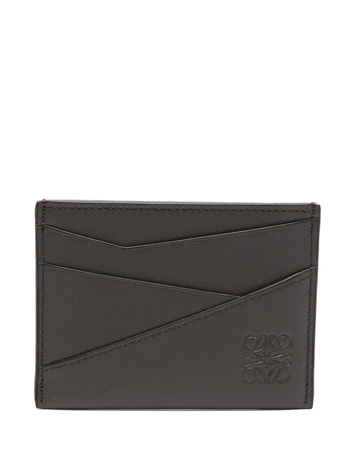 Puzzle Leather Card Holder
