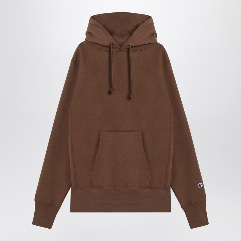 Brown Cotton Hoodie