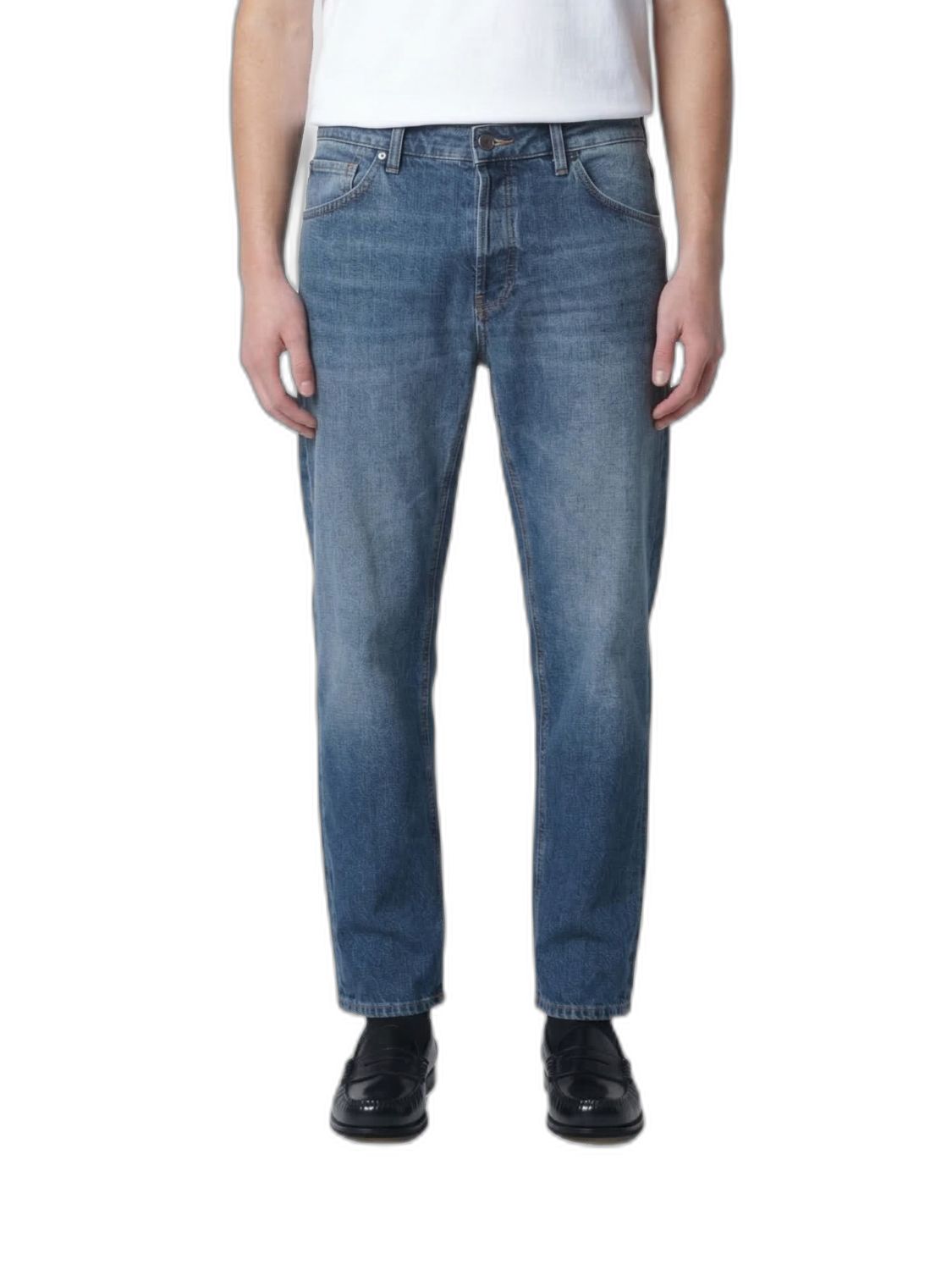 Midblue Washed Rebel Jeans
