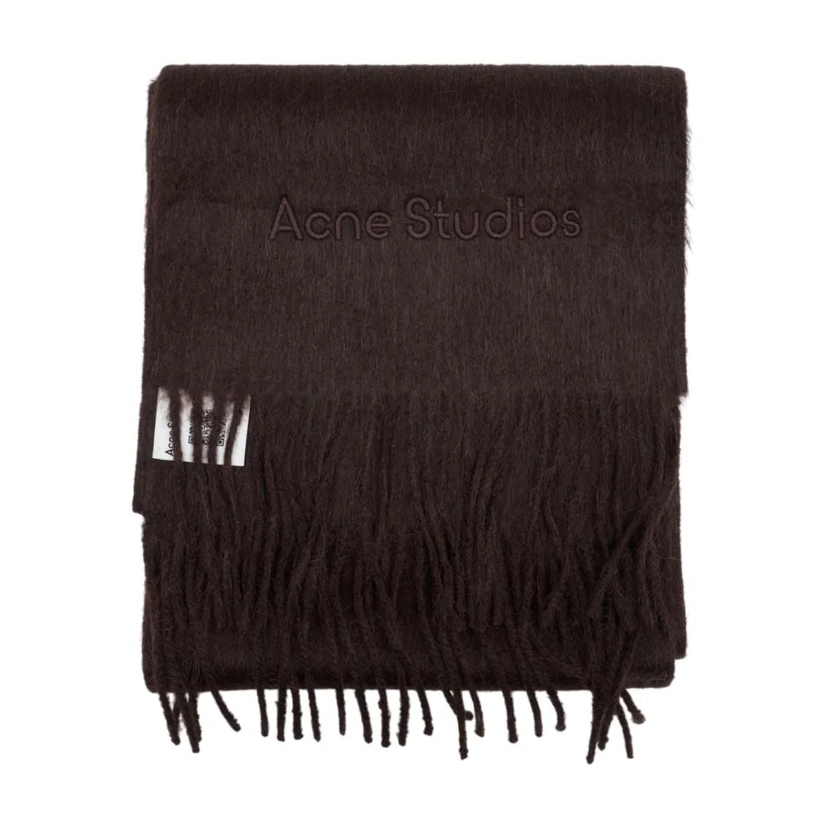 Acne Studios Scarf In Brown