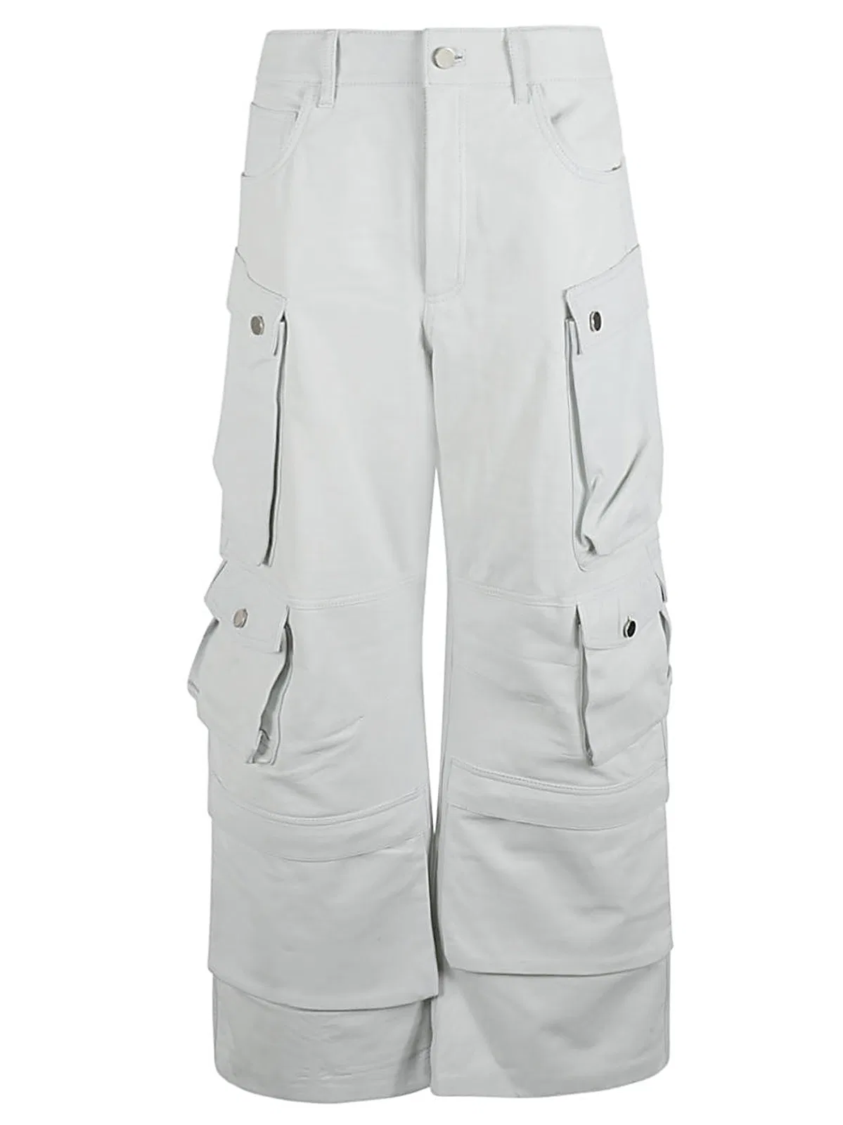 Leather Cargo Pants