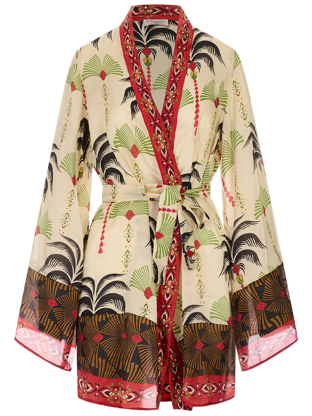 Carlotta Silk Blend Kimono