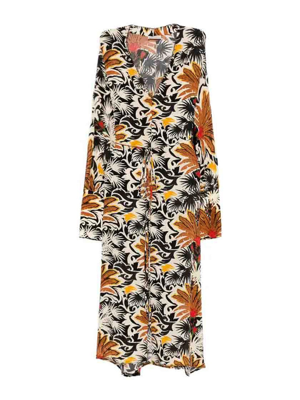 Brown Viscose Kaftan