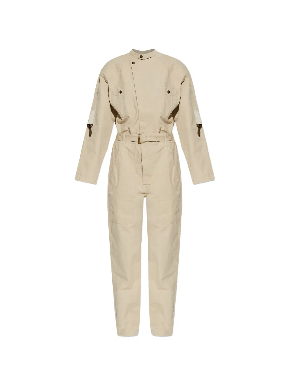 Isabel Marant Etoile Beige Nessime Jumpsuit With Belt