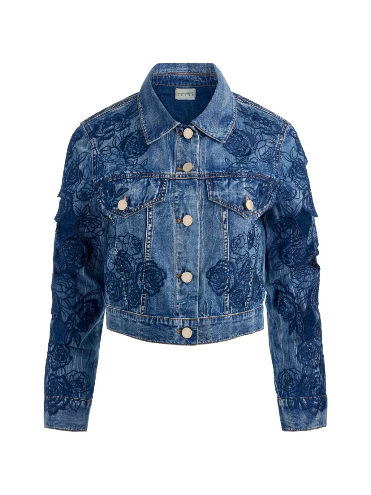 Embroidered Denim Jacket