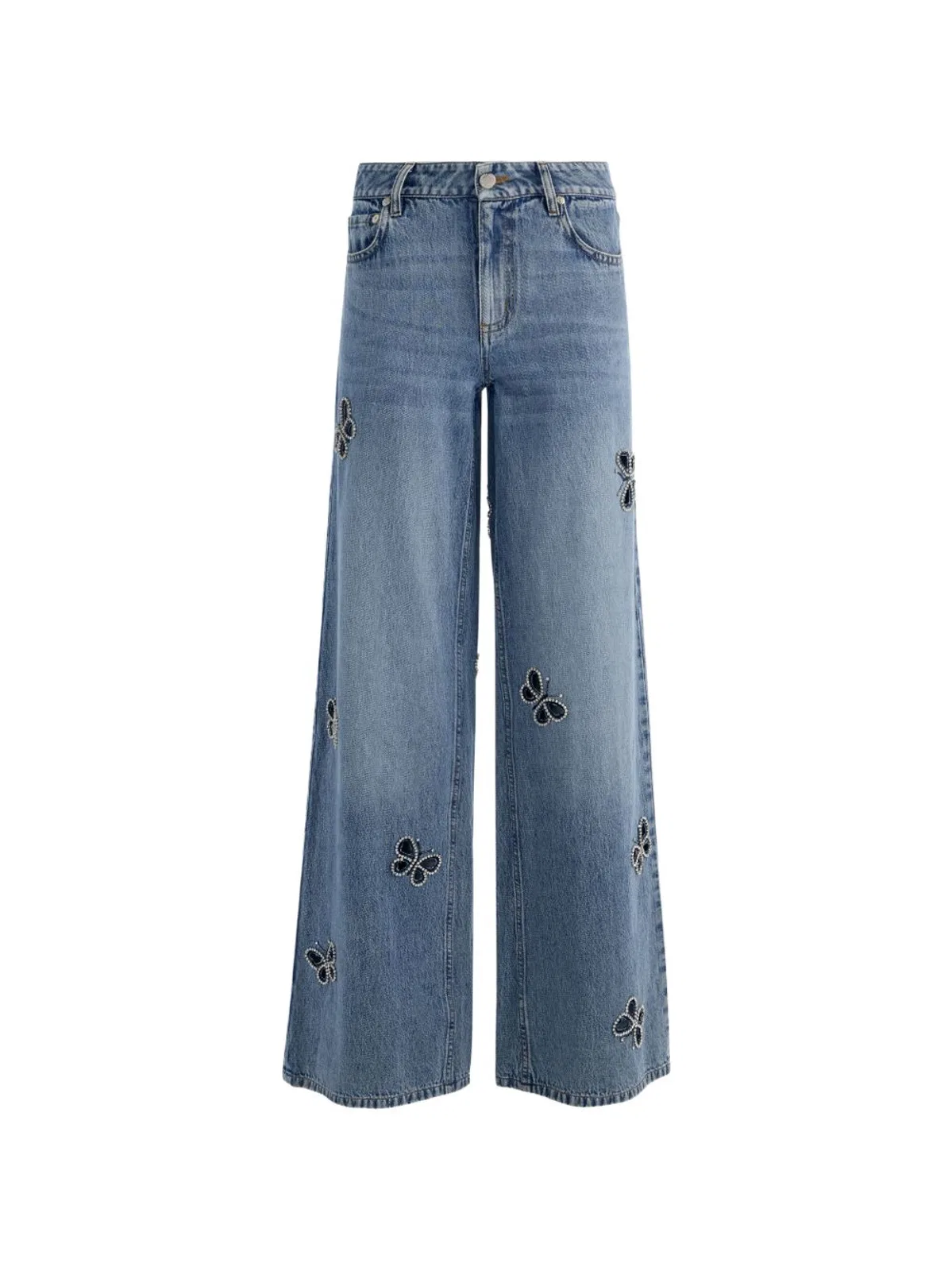 Cutout Denim Jeans