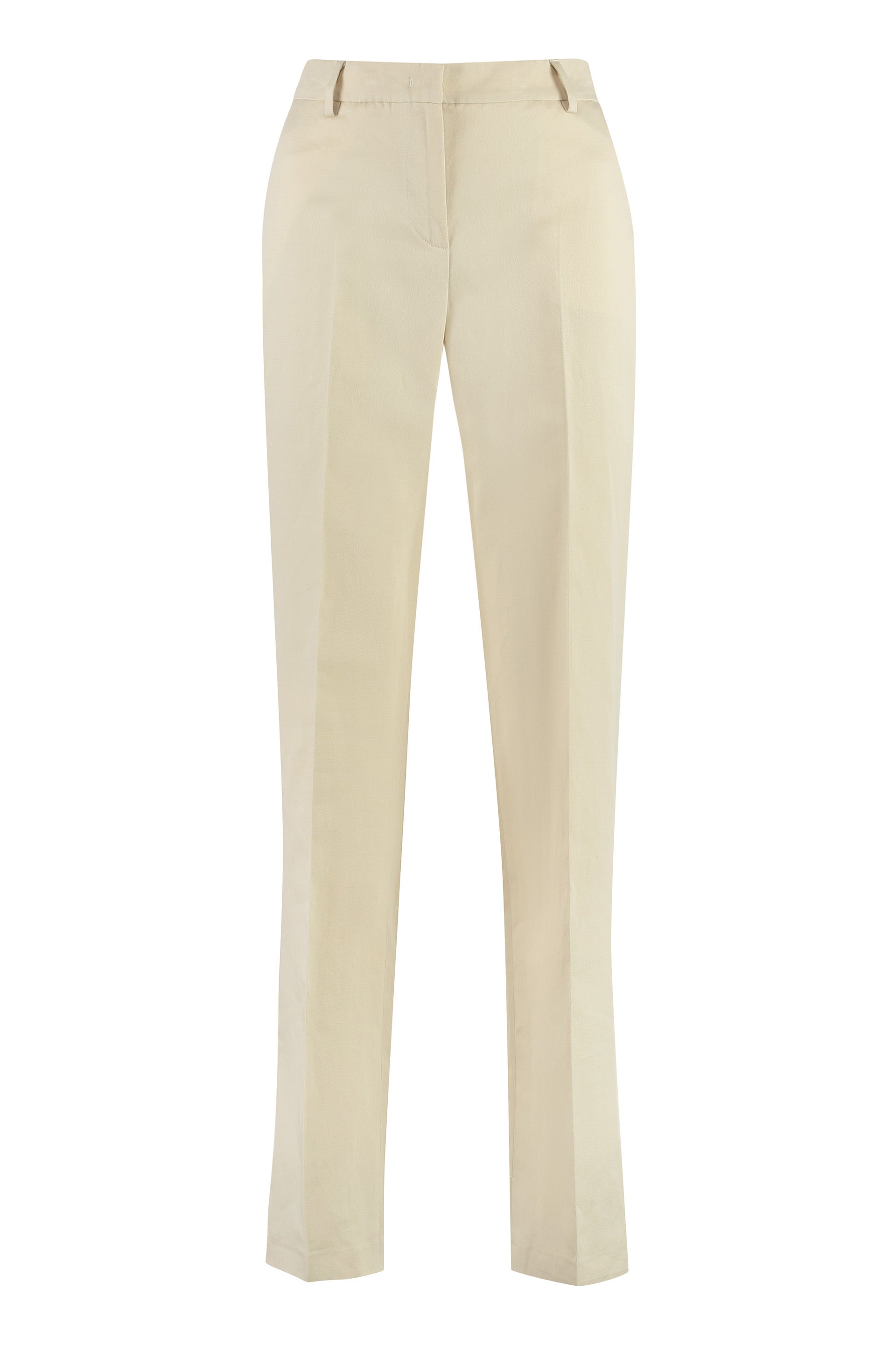 Ambra Cotton-Linen Trousers