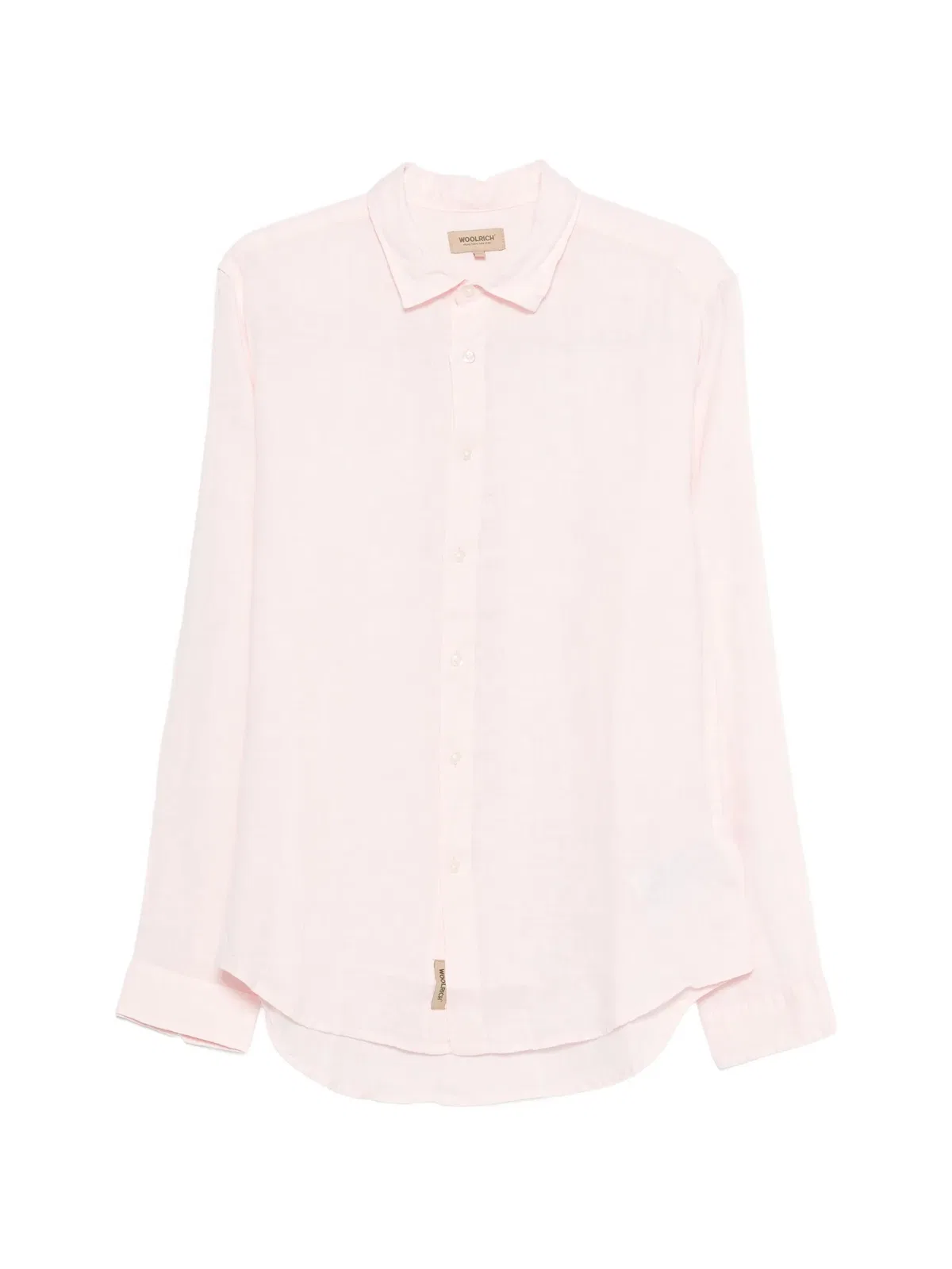Woolrich Linen Shirt In Pink
