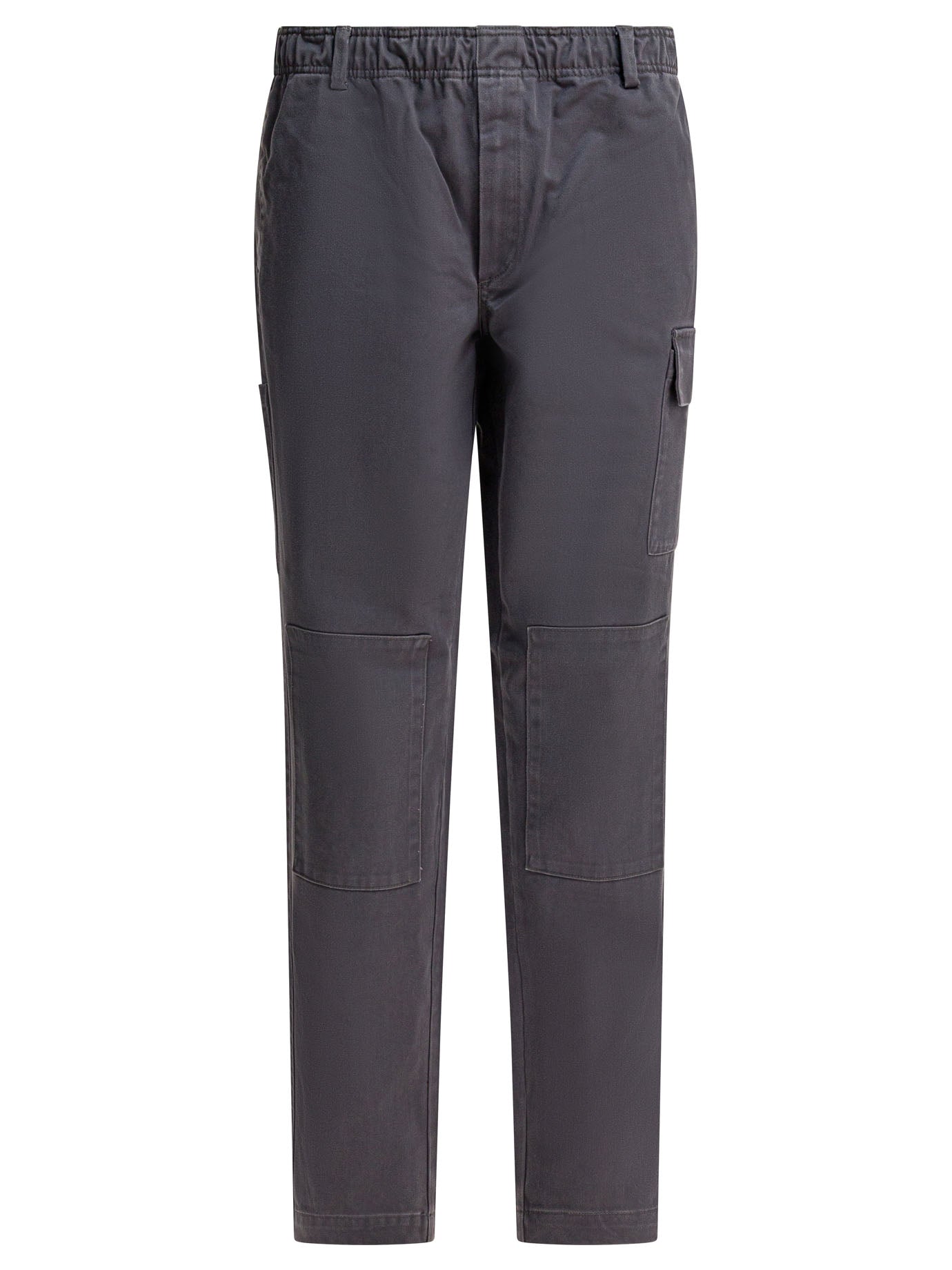 Grey Cotton Trousers
