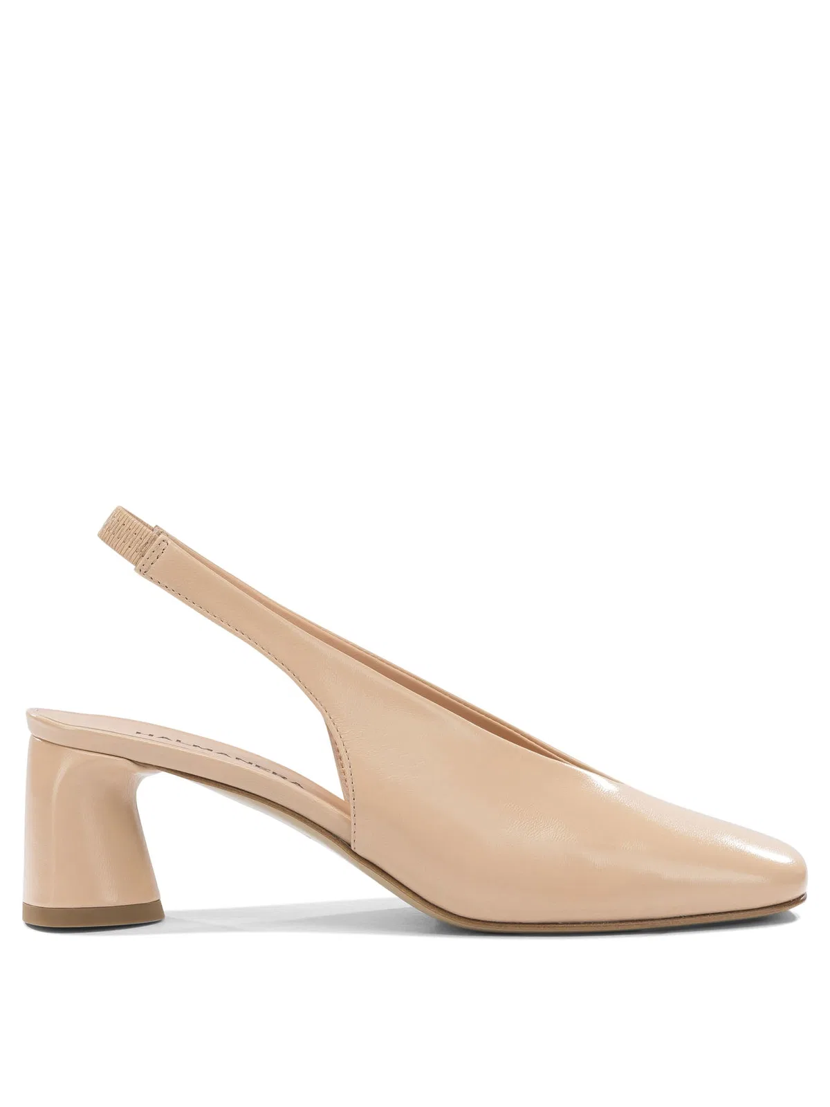 Pink Leather Heeled Shoes