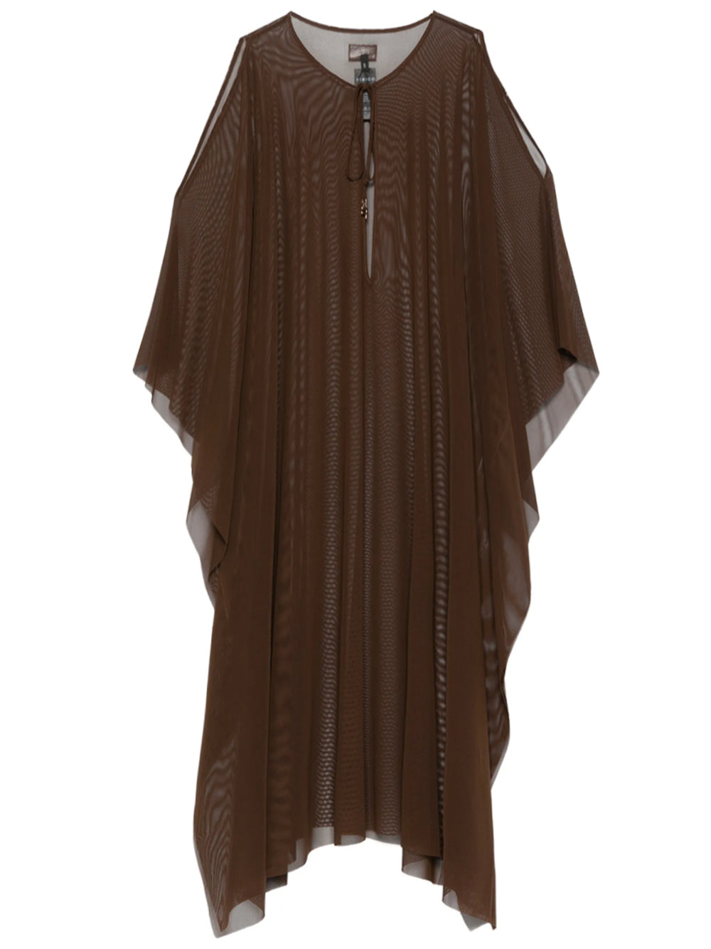 Semi-Sheer Kaftan Dress