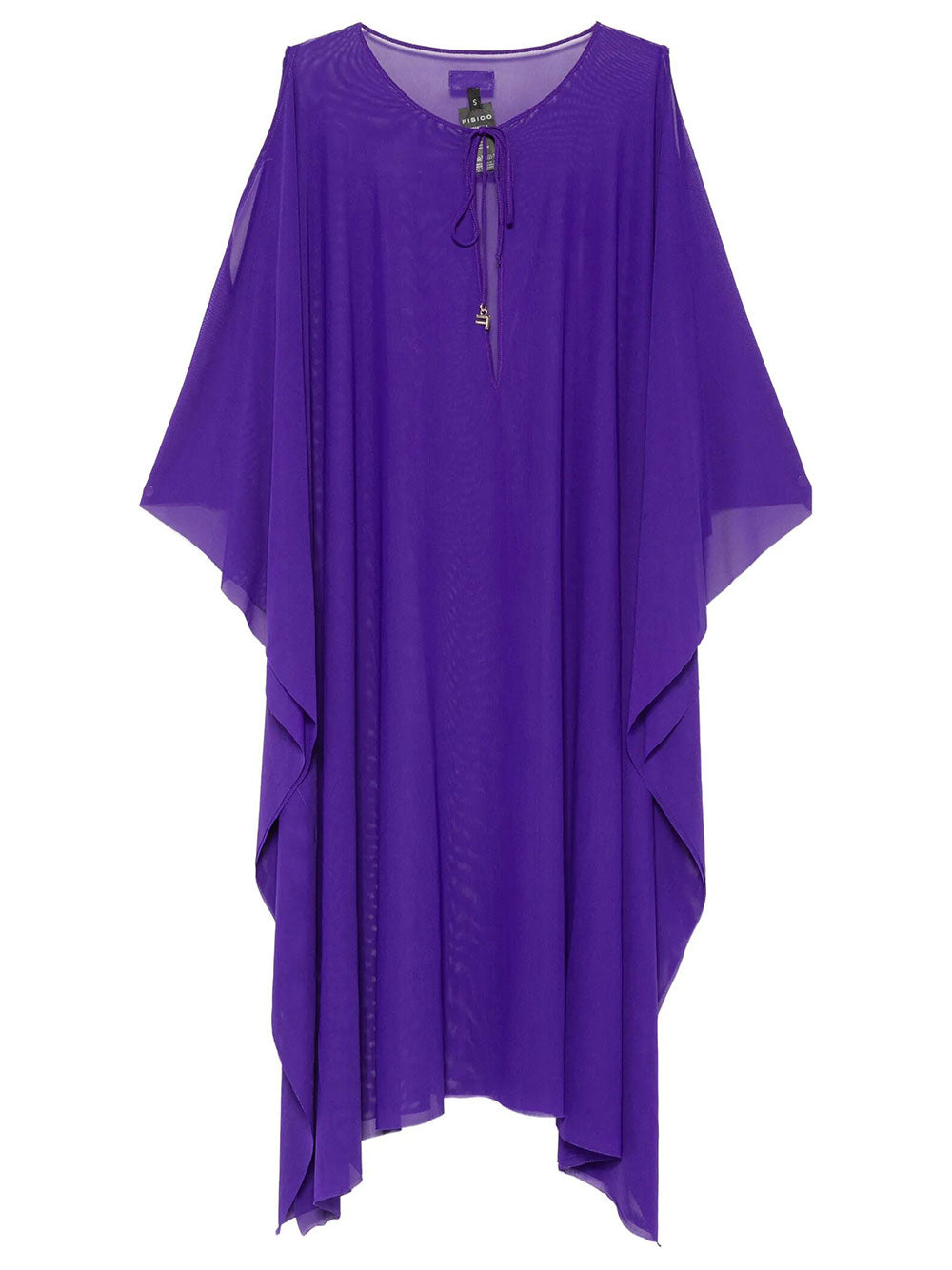 Semi-Sheer Kaftan Dress