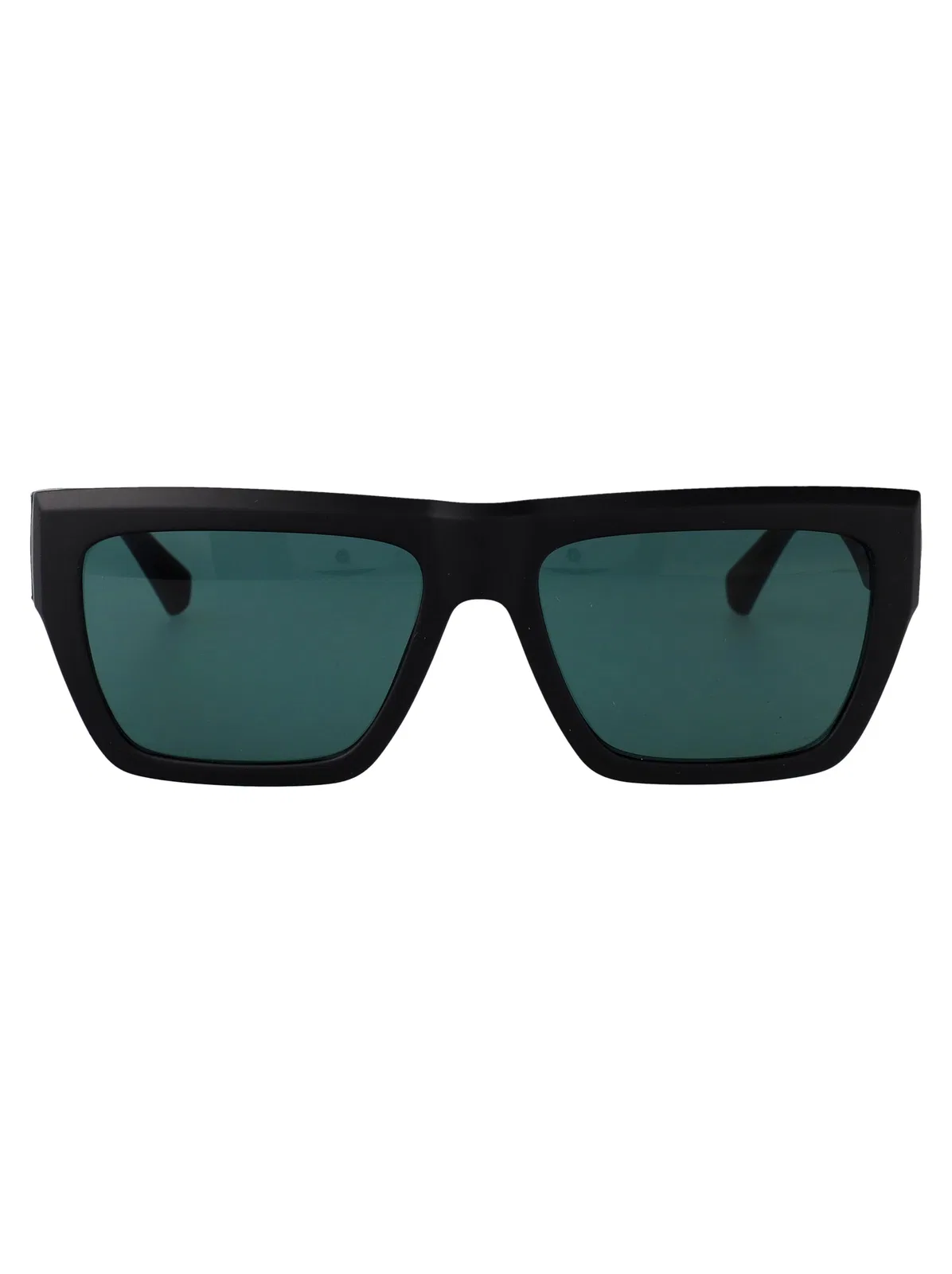 Matte Black Metal Sunglasses