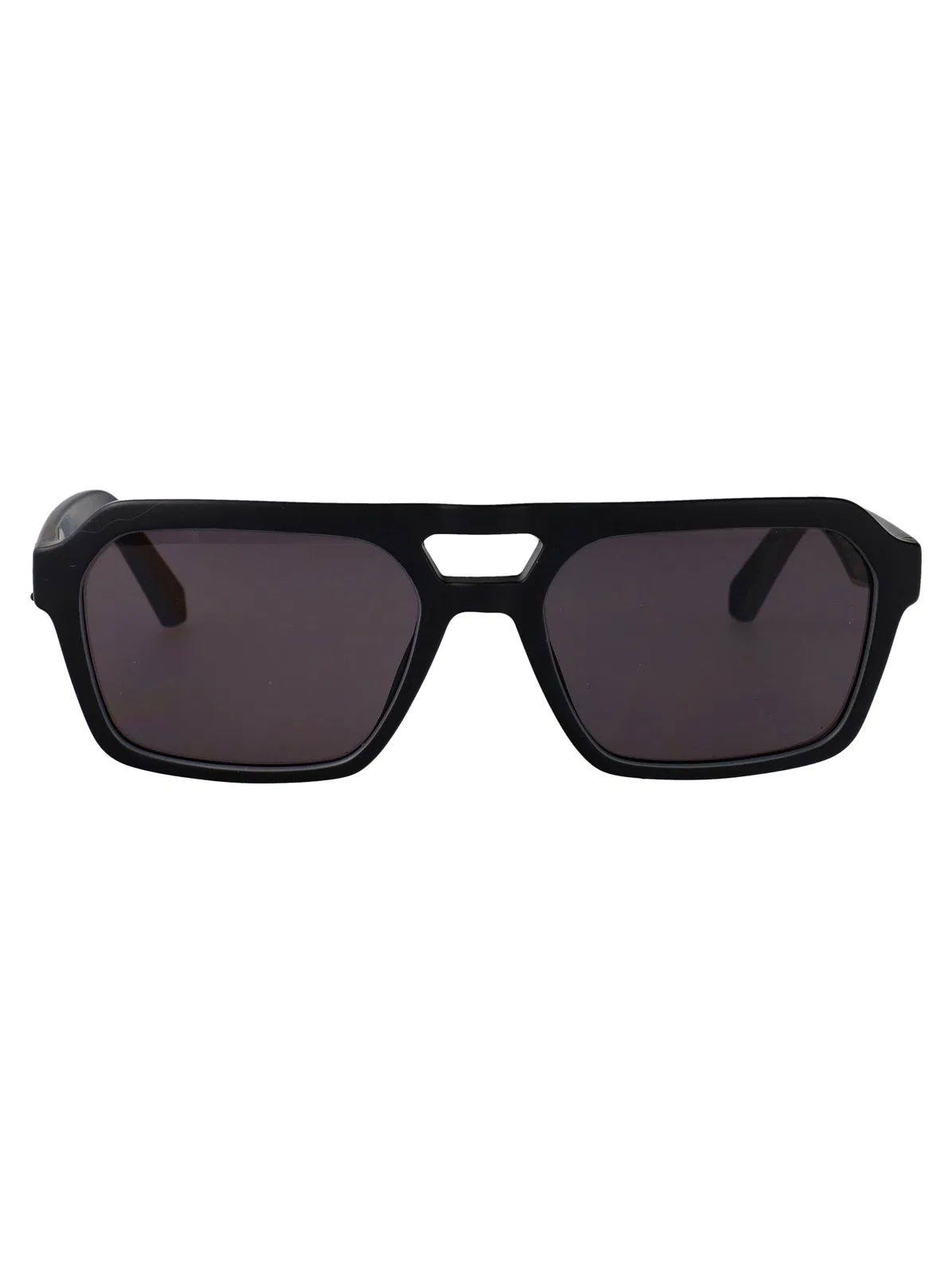 Matte Black Acetate Sunglasses
