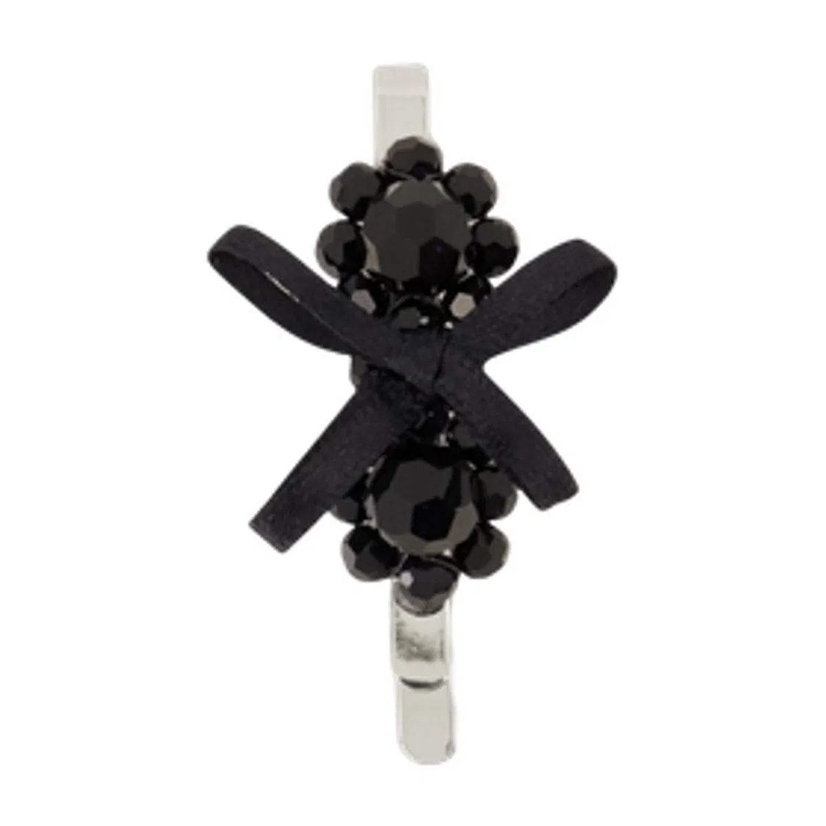 Petite Bow Mini Flower Hair Clips