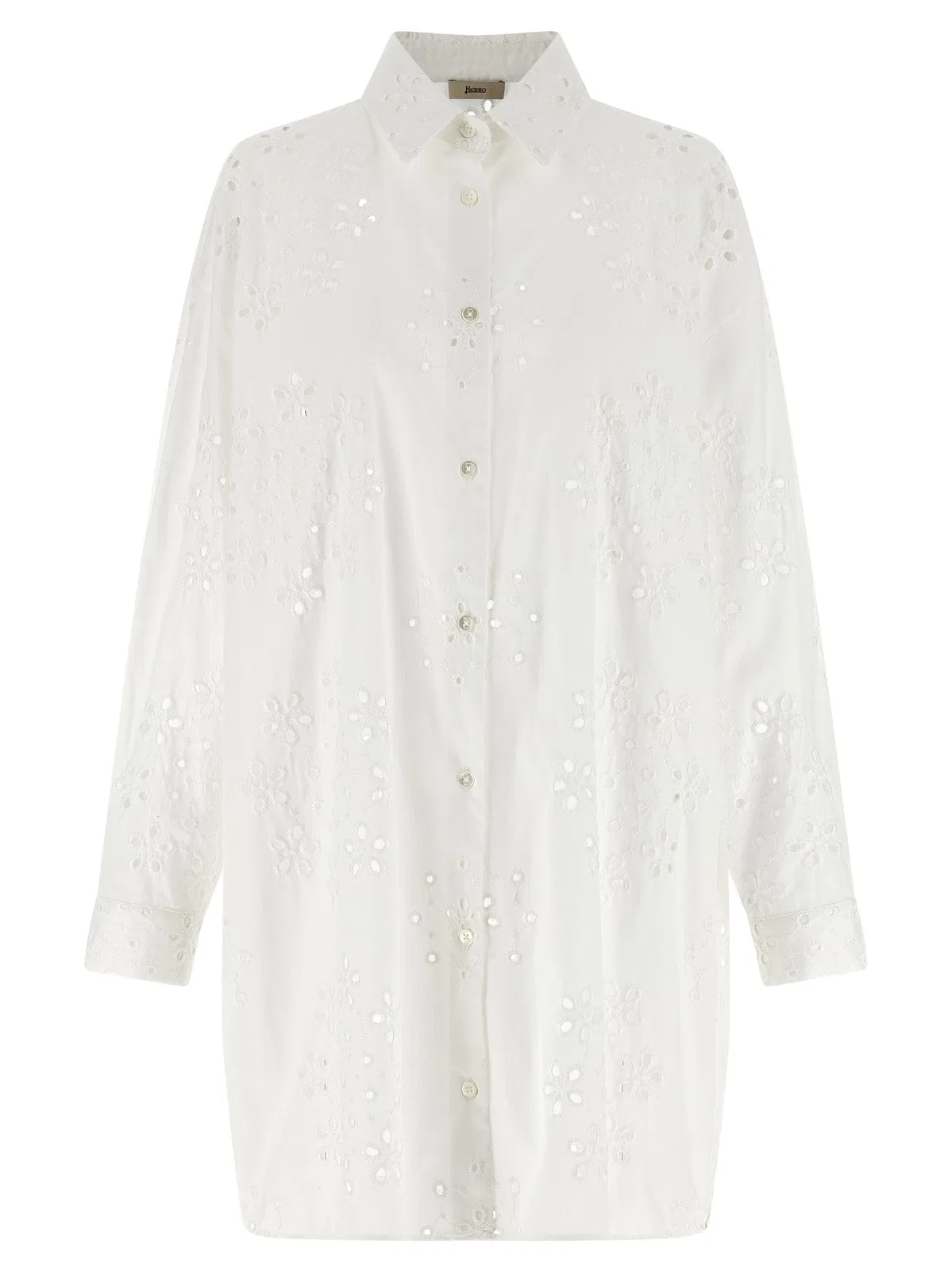 Herno 'Broderie Anglaise' Shirt