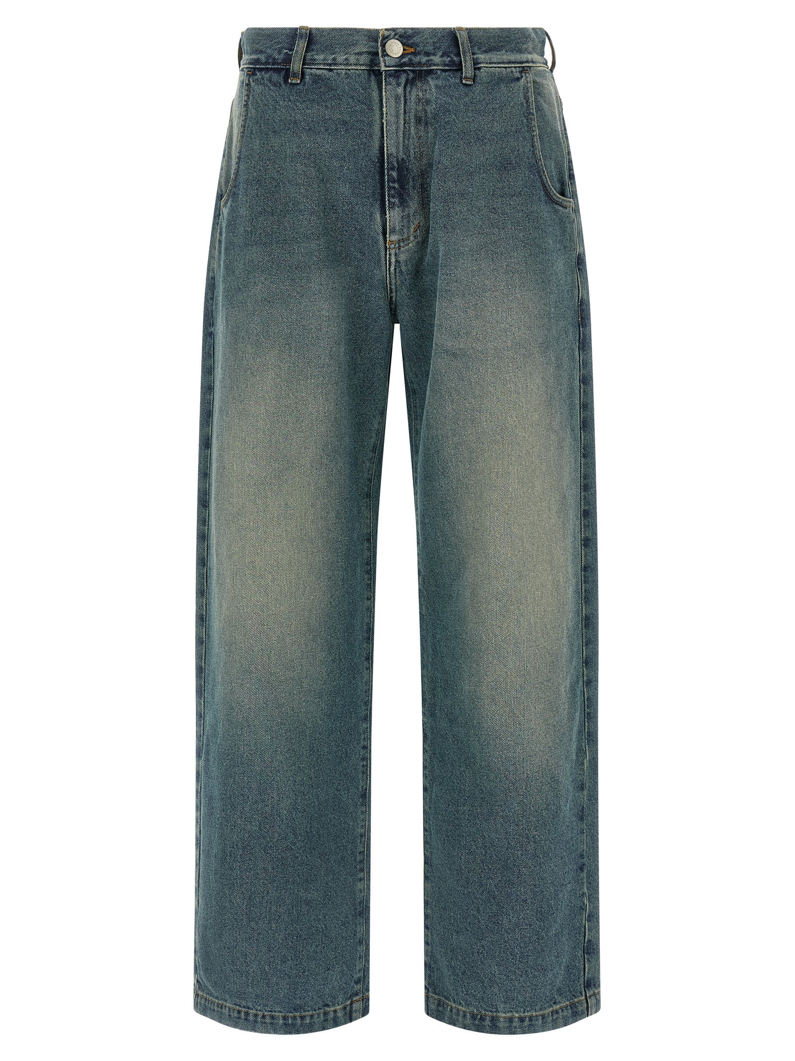 'Straight Cut' Jeans
