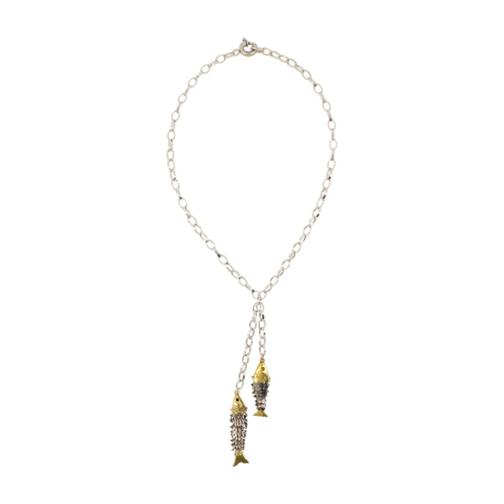 Long Necklace - - Metal - Gold-Tone
