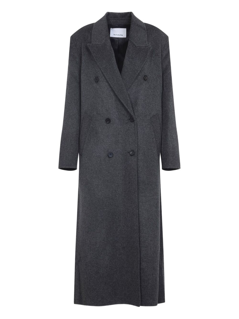 Gaia Wool Double-Breasted Coat