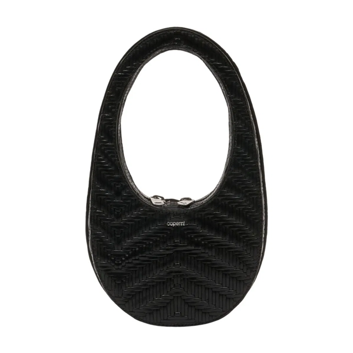 Coperni Mini Swipe Bag Purse In Brown