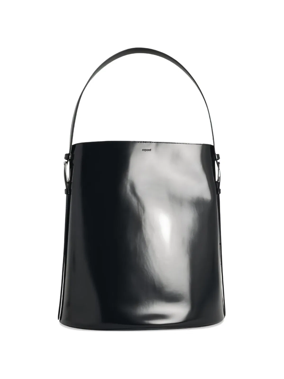 Coperni Black Silver-tone Hardware Bag In Black